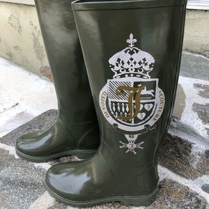 Juicy Couture Rain Boots; Amazing Condition